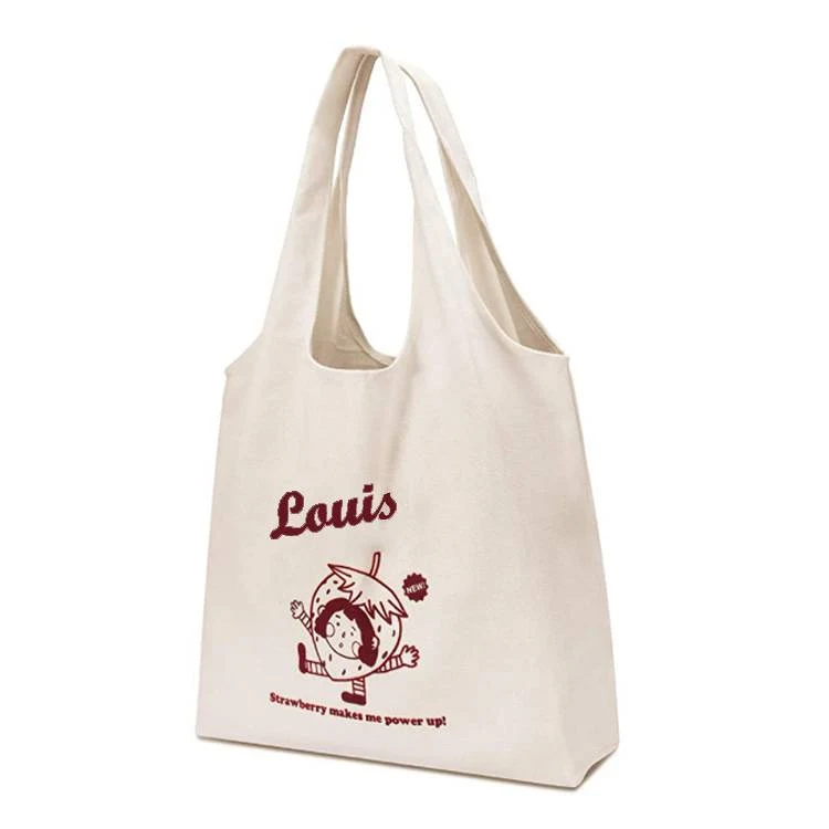 Canvas Vest Tote Bag, custom tote bag with logo imprint 1