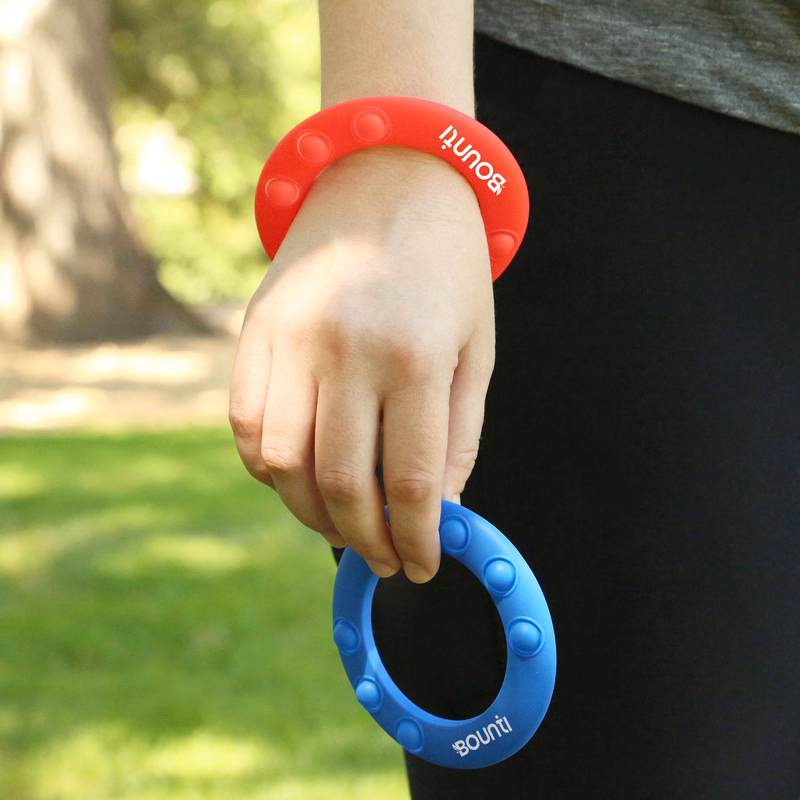 Silicone Wrist Pop It Disc