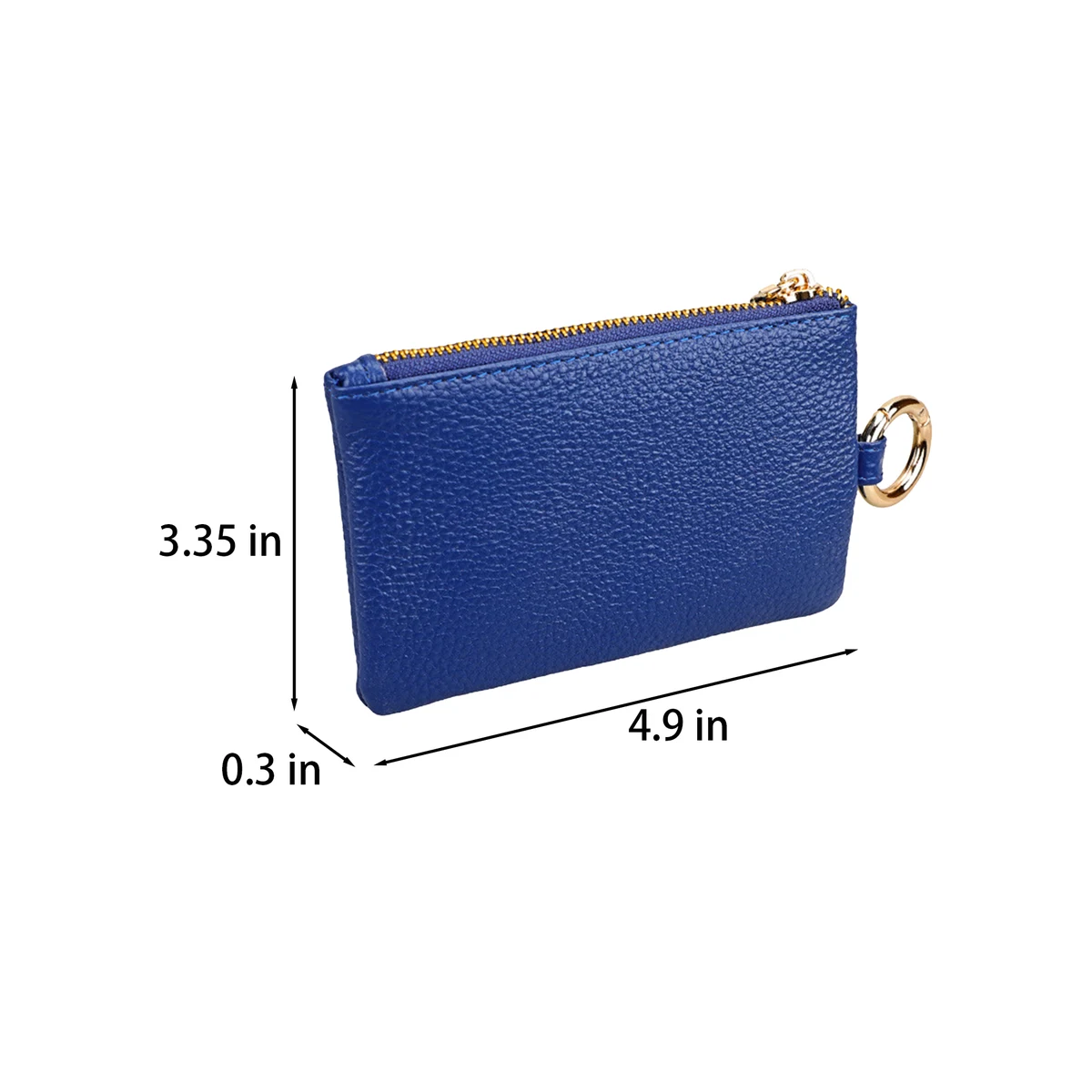 Leather Multi-Function Zippered Key Case 1