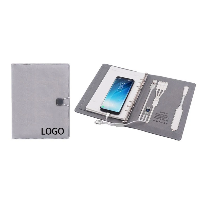 Power Bank Portfolio w/Built-In Mini Lamp 1