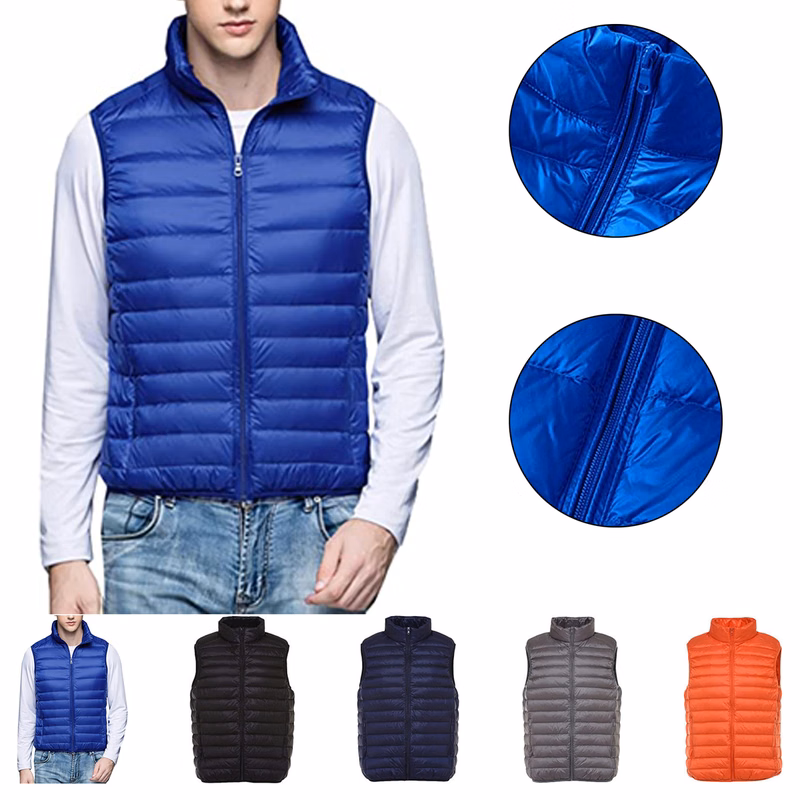 Men's down puffer vest