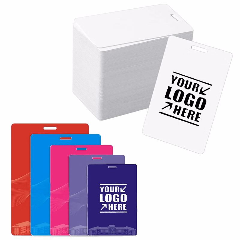 Rush Service Custom Full Color PVC  ID Badge Working Card