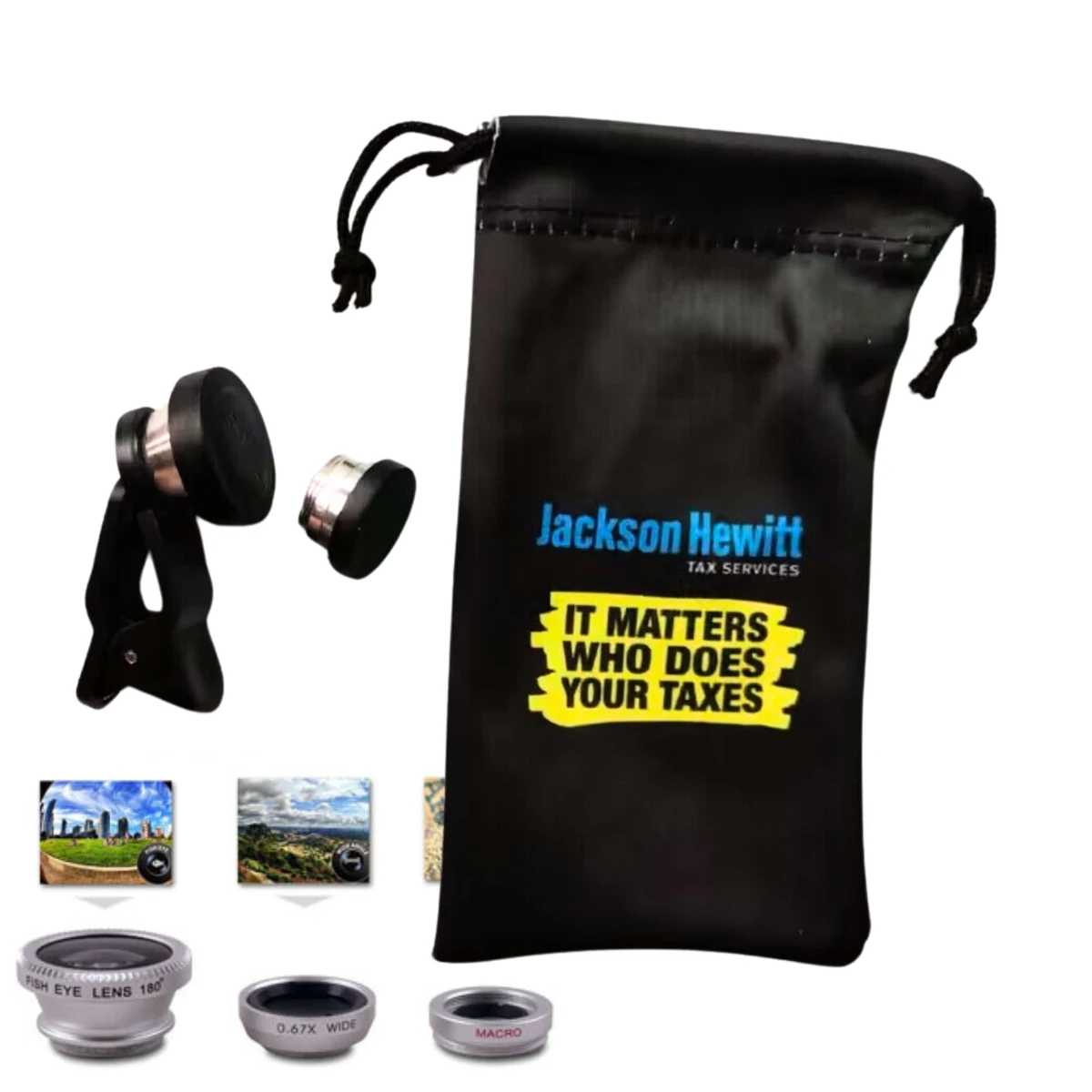 TriView Clip-On 3-in-1 Smartphone Lens Kit 1