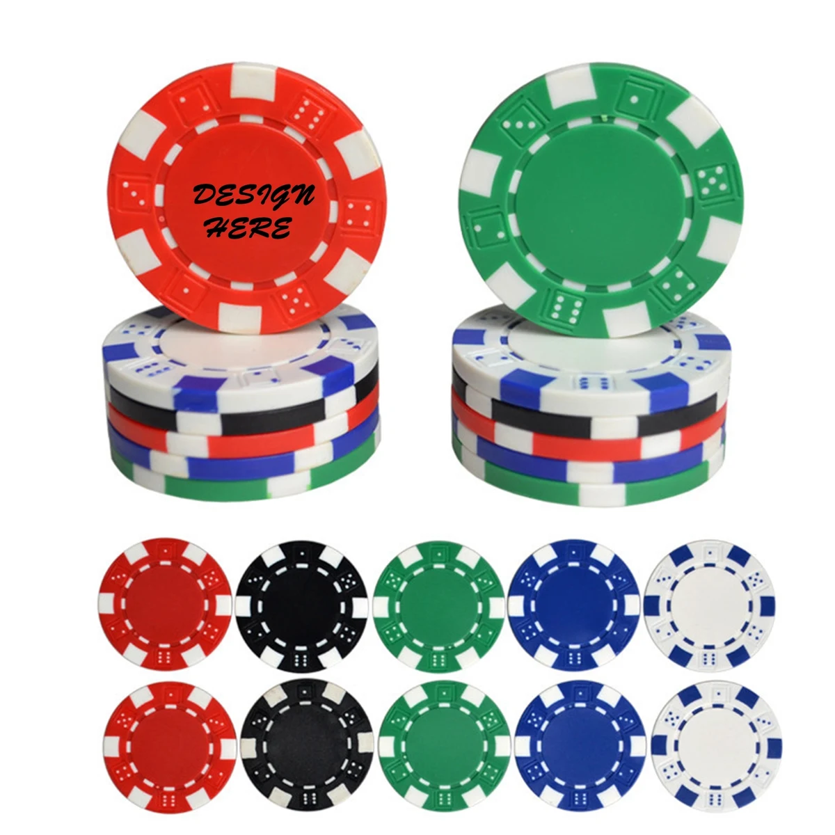 Rush Service Poker Chip MOQ 100PCS 1