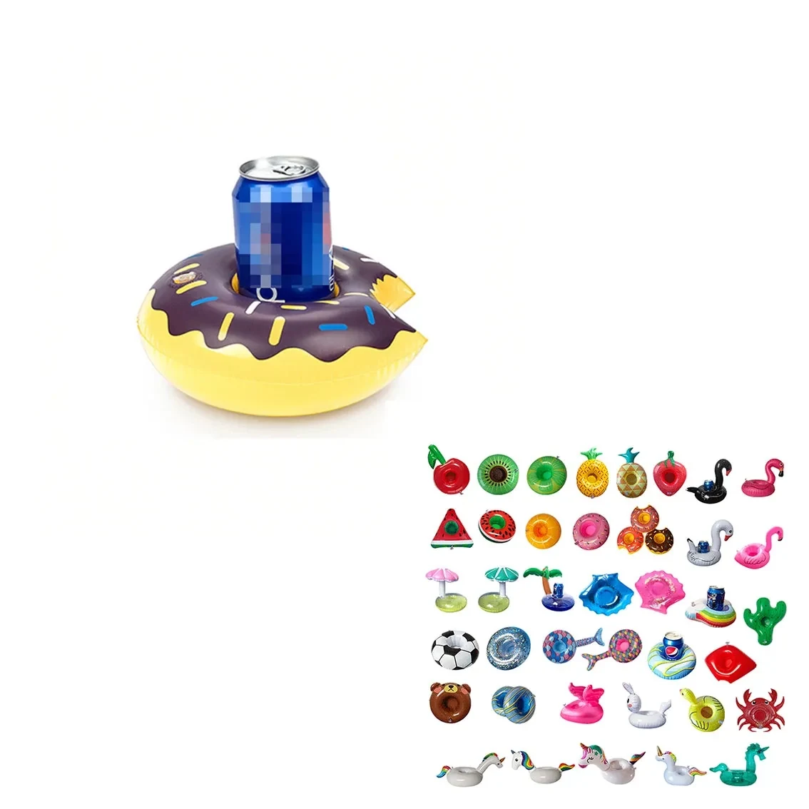 Pvc Inflatable Water Cup Holder 1