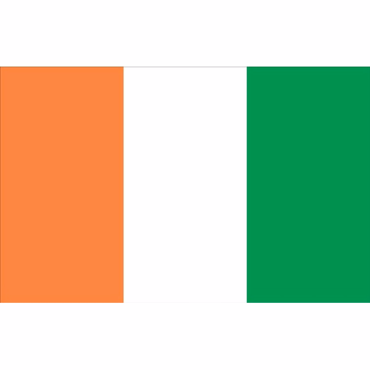 Ivory Coast Flag - 2' x 3' - Nylon