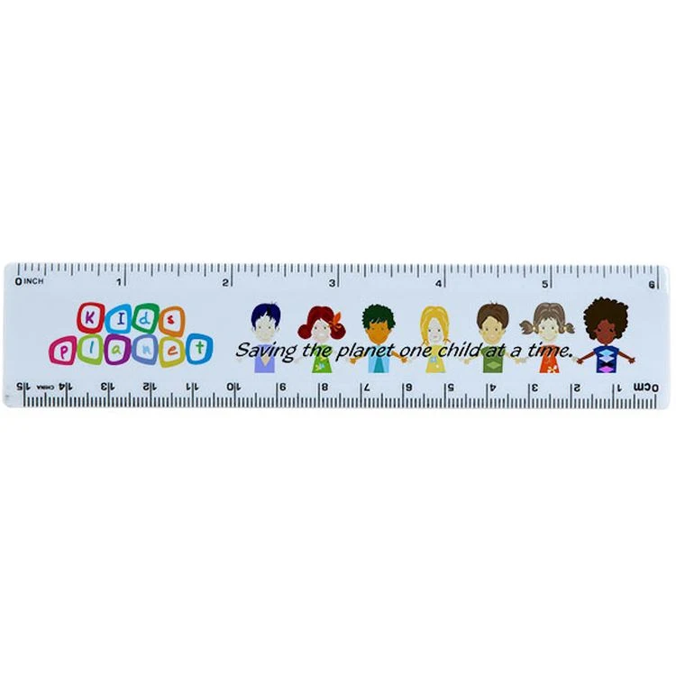 6" Ruler Full Color Process Imprint Rulers 1