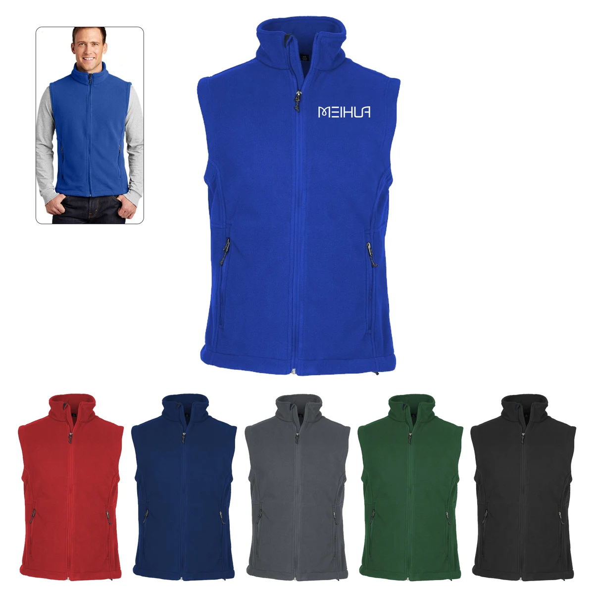 Fleece Vest - Men's (customized) 1