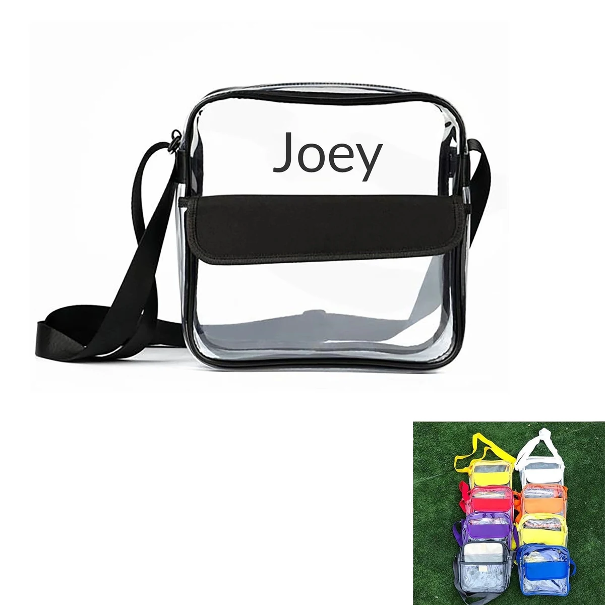 PVC Transparent Sports Bag 1