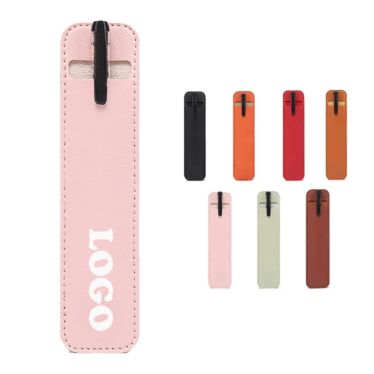 MOQ 100 pcs Synthetic Leather Pen Holder 1