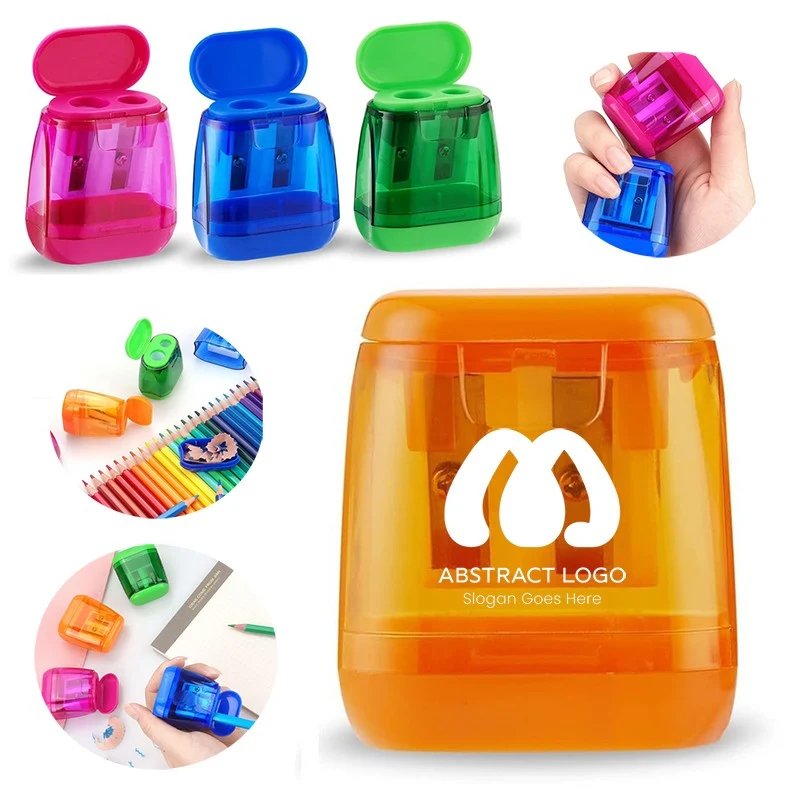 Translucent Colored Pencil Sharpener 1