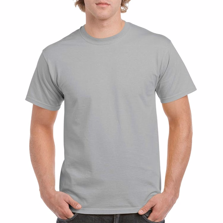 Gildan Cotton Men's T-Shirts Gravel Small
