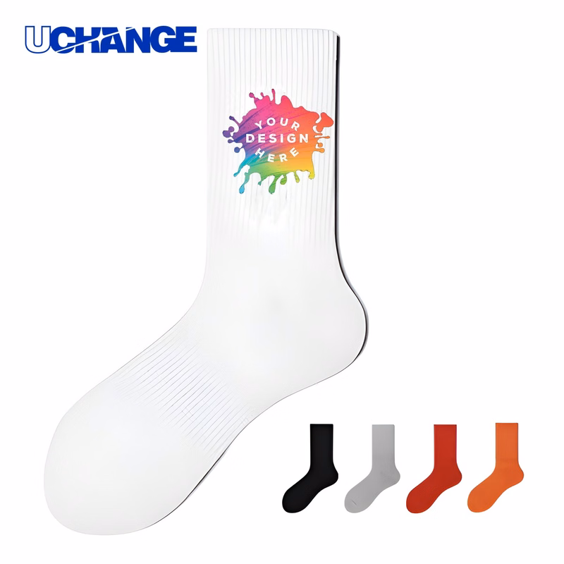 Full Color Cotton Socks Apparel