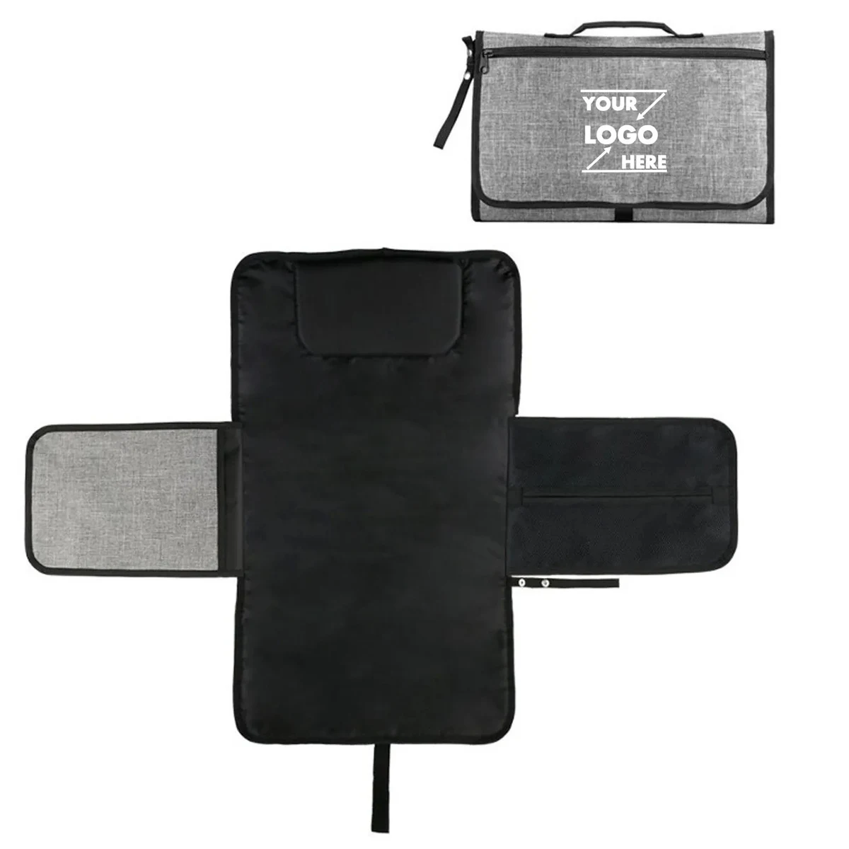 Soft Baby Diaper Changing Mat With Pillow 1