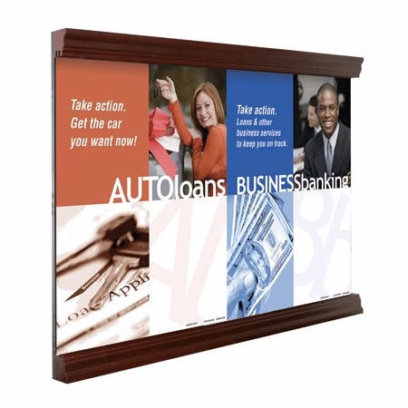 Double 22"x28" Hardwood Wall Frame