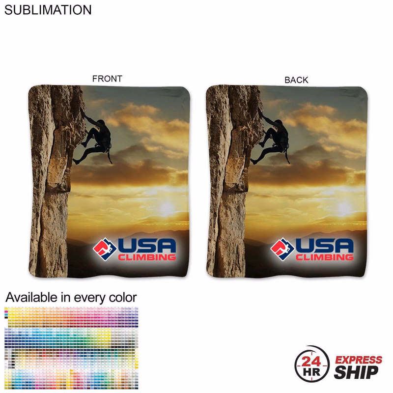 24 Hr Express Ship - Ultra Soft and Smooth Microfleece Blanket, 50x60, Sublimated