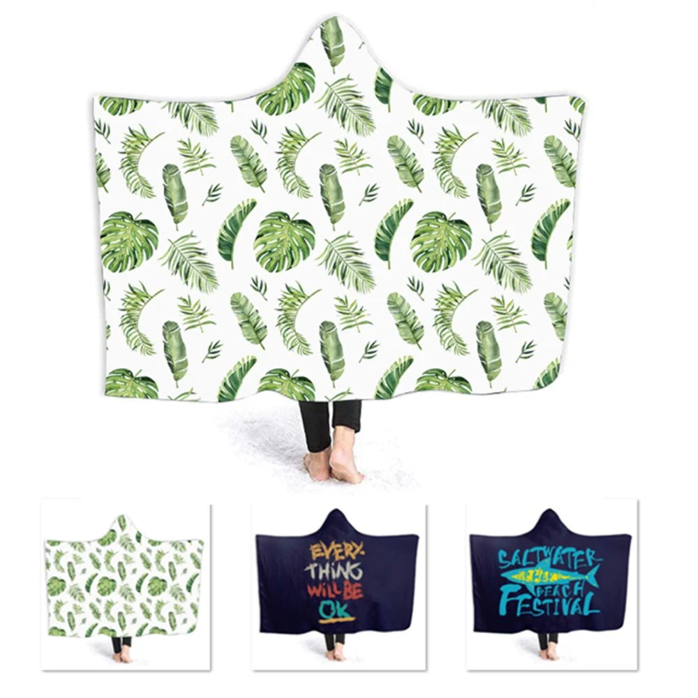 Sublimated Hooded Blanket 1