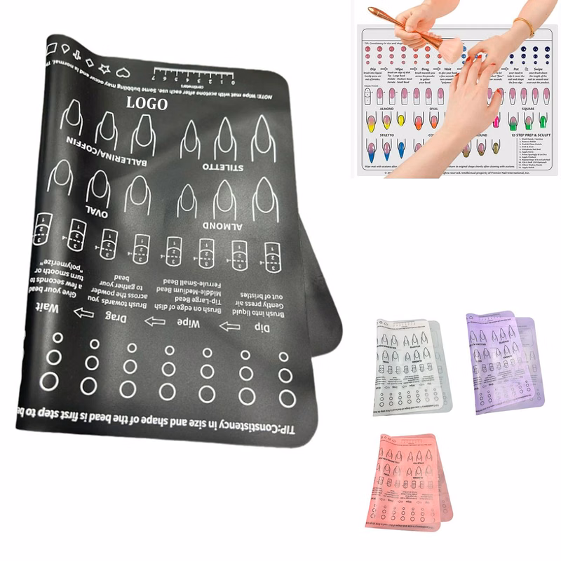 Professional Nail Salon Menu Mat
