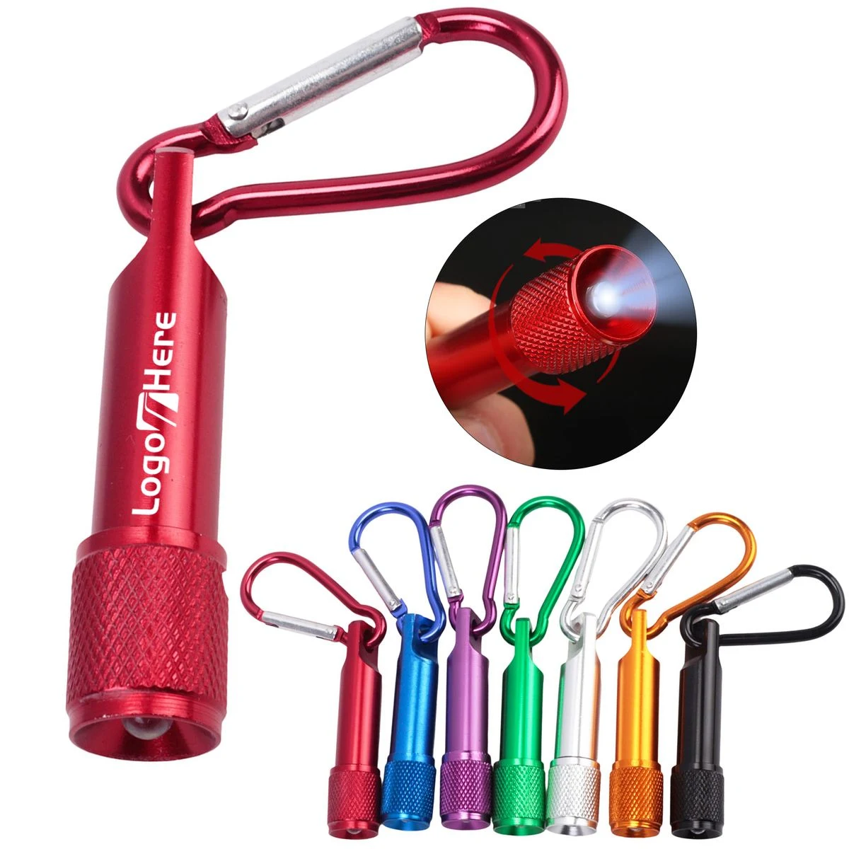 Portable LED Keychain Flashlight 1