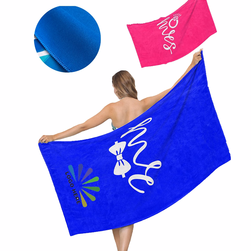 Custom Soft Fabric Beach Towel