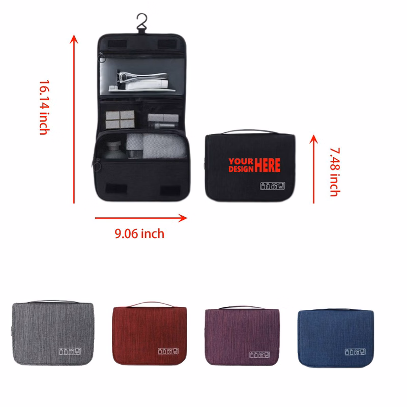 Hanging Toiletry Bag with Hook