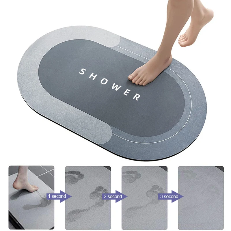 Quick-Dry Bathroom Mat 1