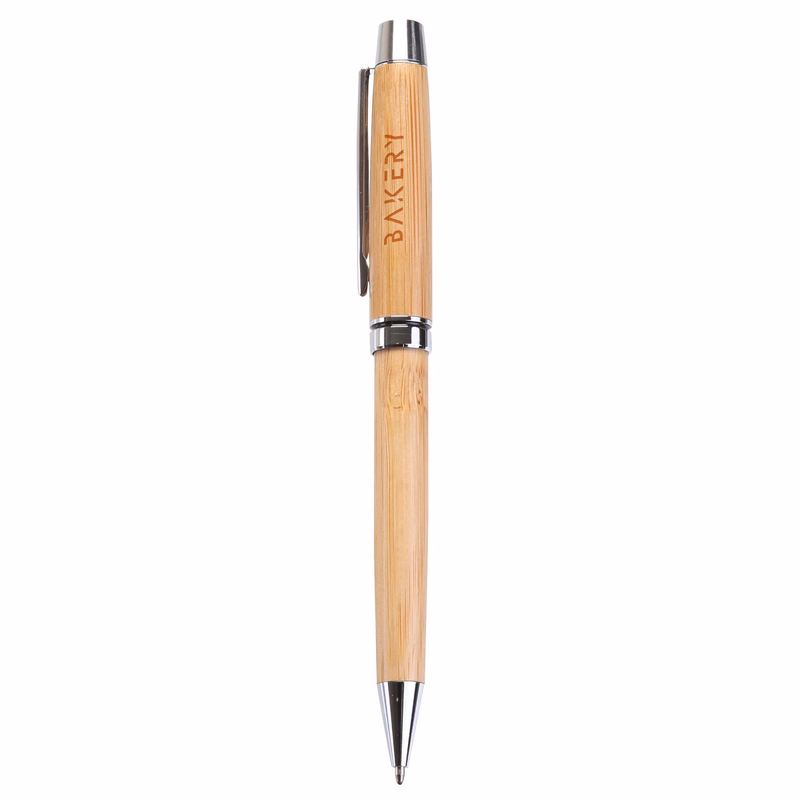 Luna Bamboo Twist Ballpoint Pen