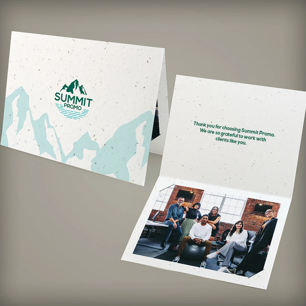 Double-Sided Medium Plantable Greeting Card With Photo 1