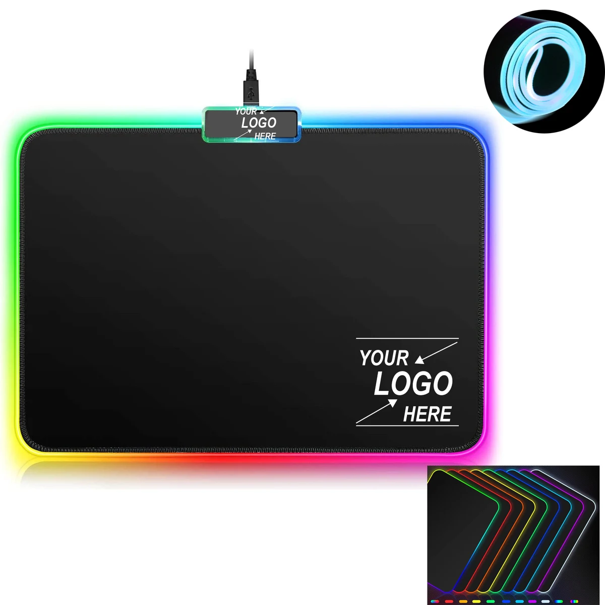 RGB LED Gaming Mouse Pad 1