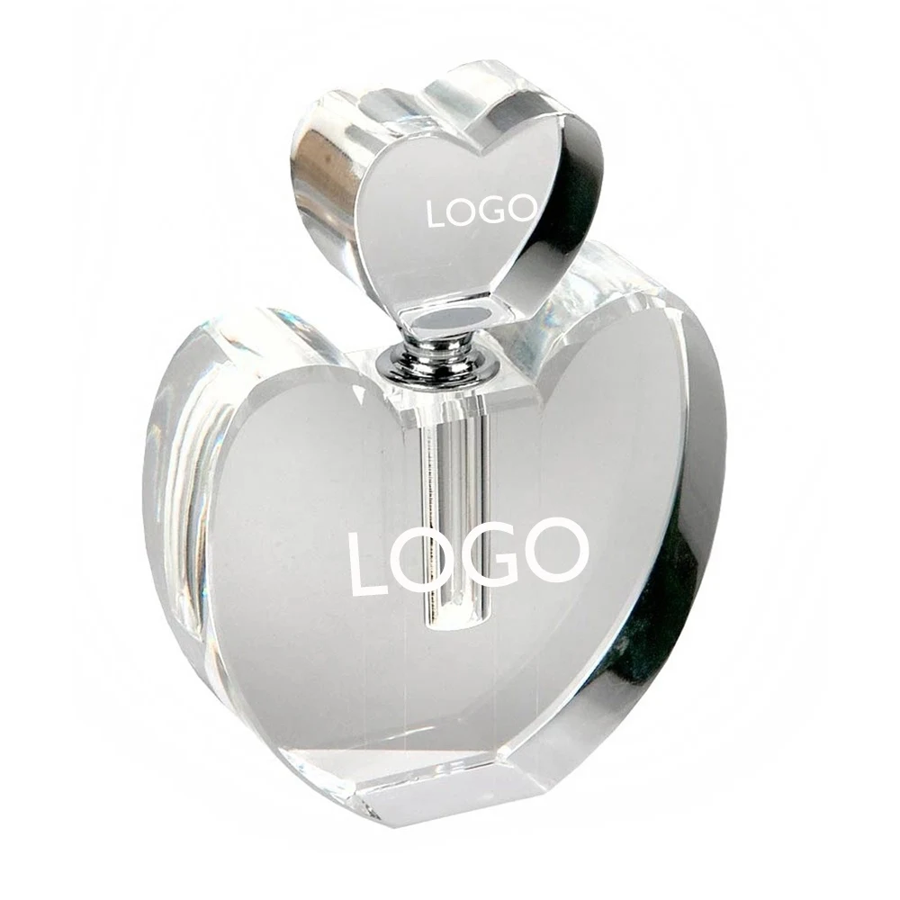 Heart Shaped Crystal Perfume Bottle 1