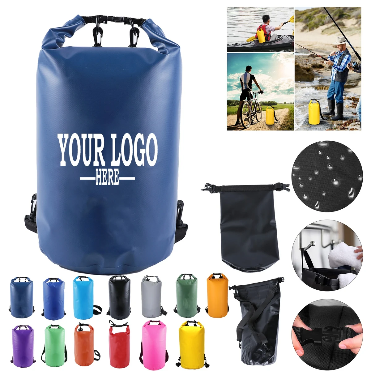 Roll Top Floating Waterproof Dry Bag 1