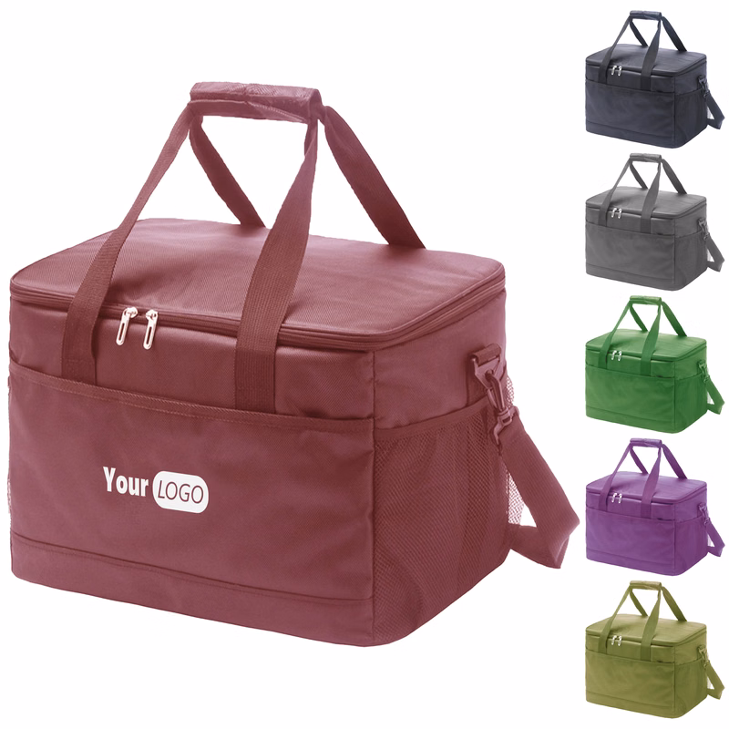 Oxford Large Insulated Lunch Tote For Fresh And Organized Meals
