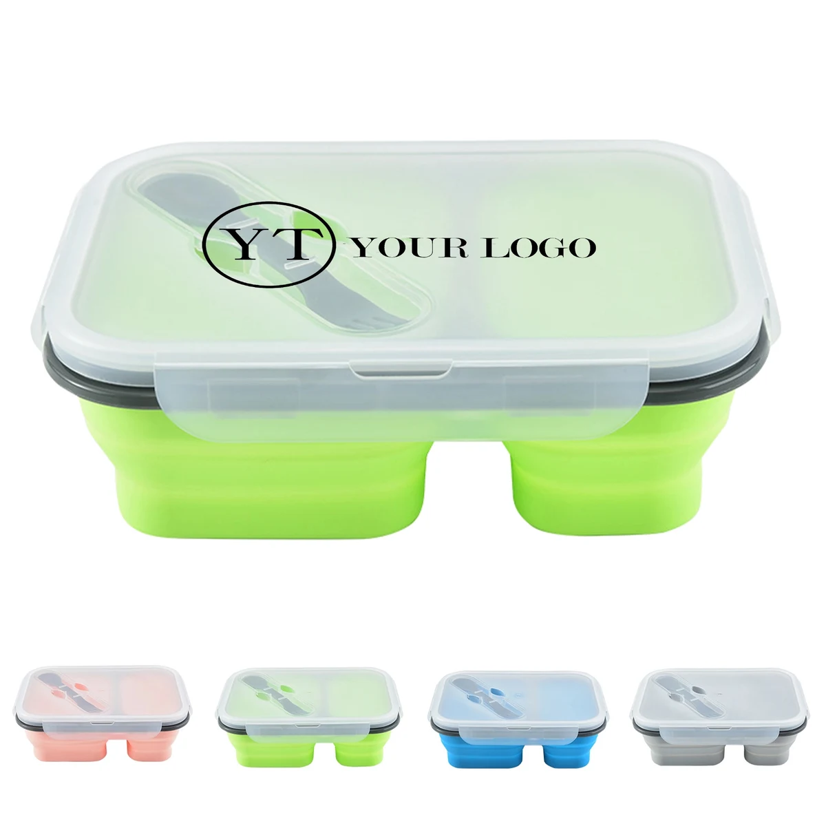 Silicone Folding Lunch Box 1