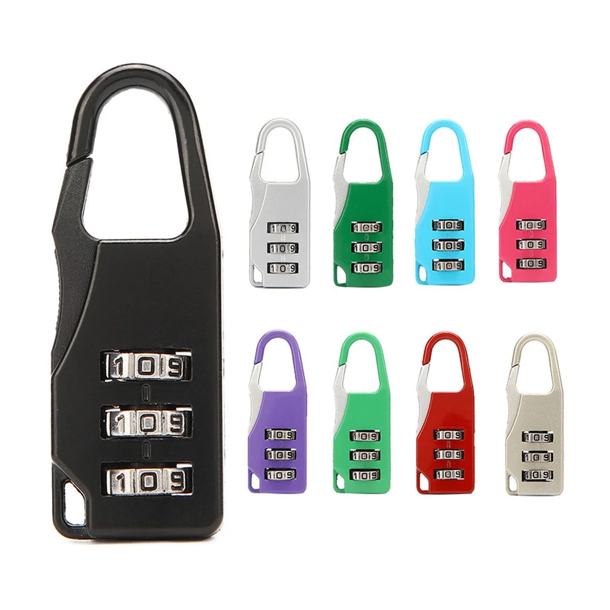 Zinc Alloy Security Combination Padlock 1