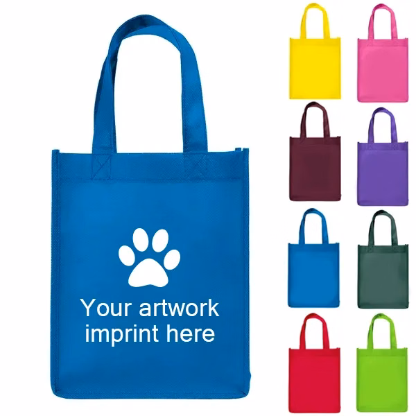Rpet Mini Tote Bag-8" W x 10" H x 4" D