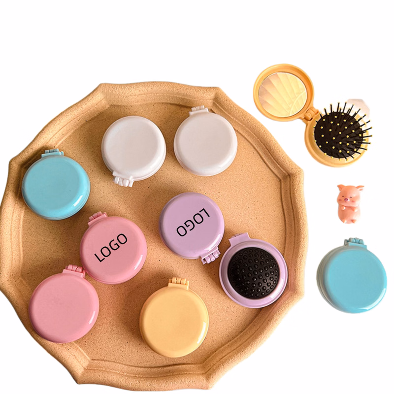 Mini Travel Portable Air Cushion Combing Mirror