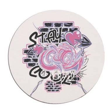 Sublimated Soft Padded Mouse Pad - Round 1