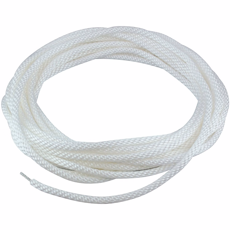 Halyard Rope - Wire Center - 5/16" White