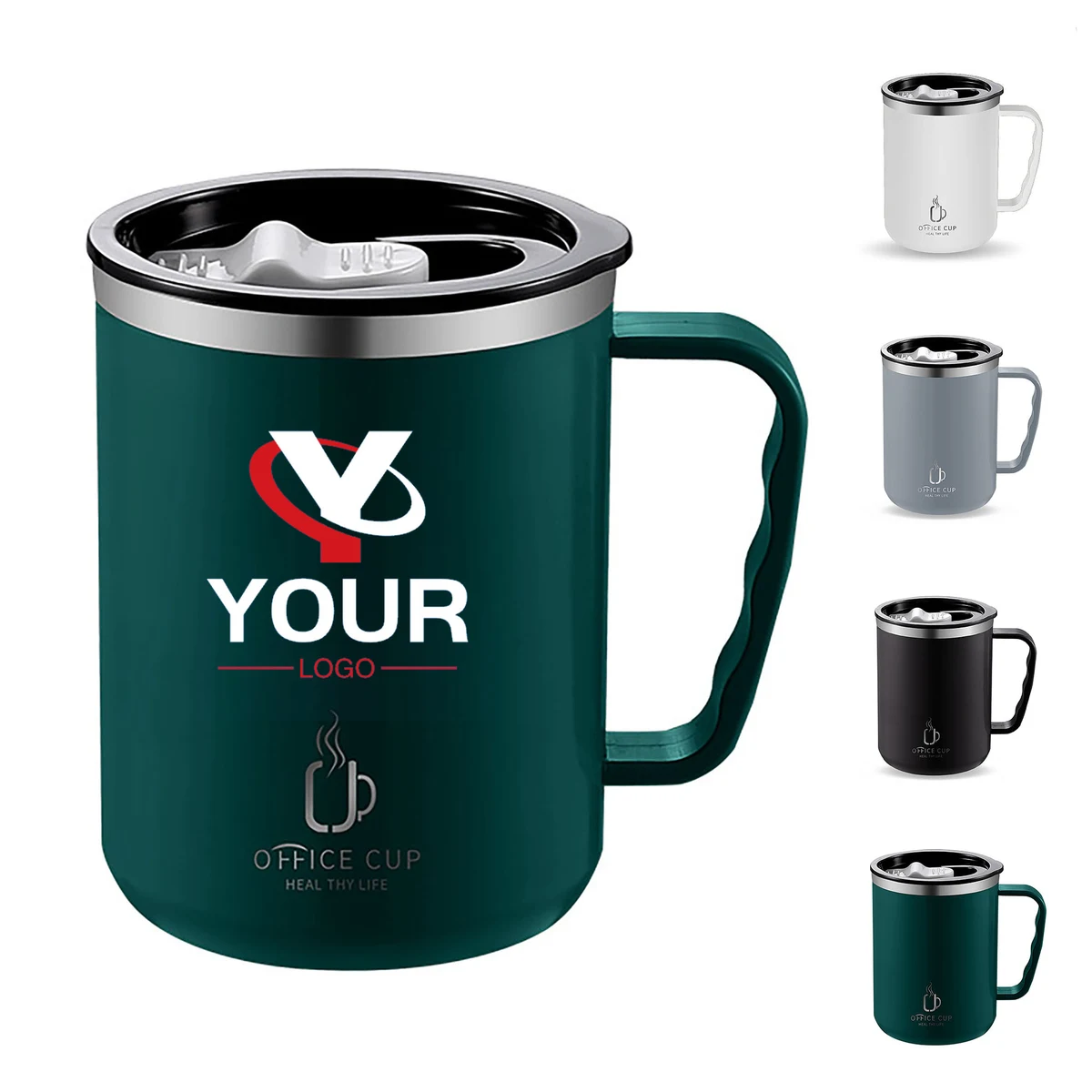 304 Stainless Steel Handle Travel Mug 1