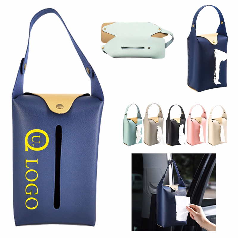 Leather Tissue Hanging Bag
