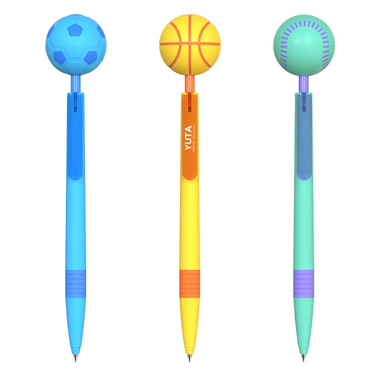 School Fun Soccer Pen With Retractable Feature 1