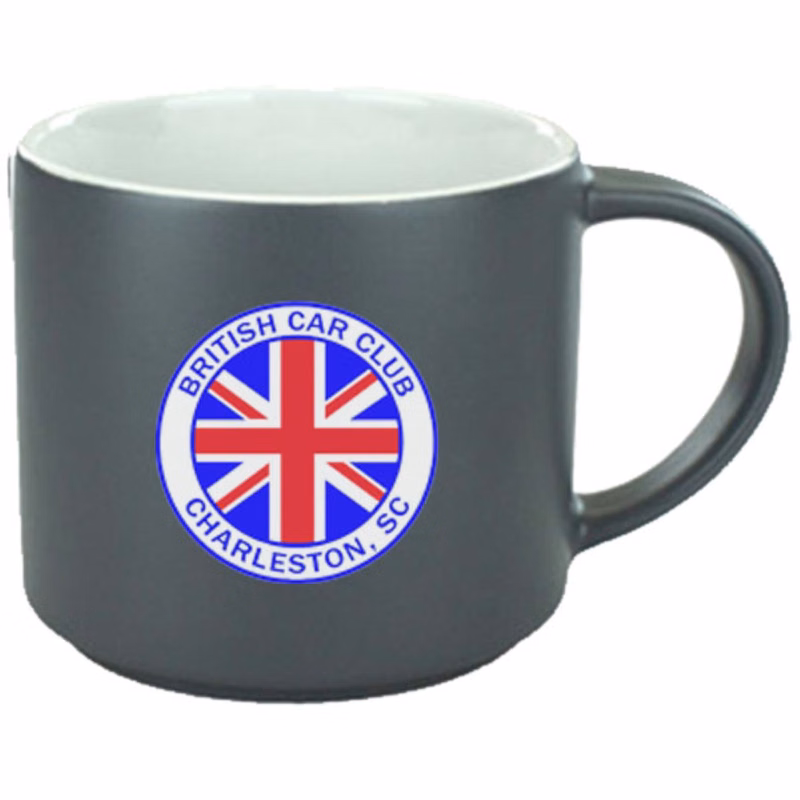 16 oz Norwich Mug - Satin Gray Out/Gloss White In