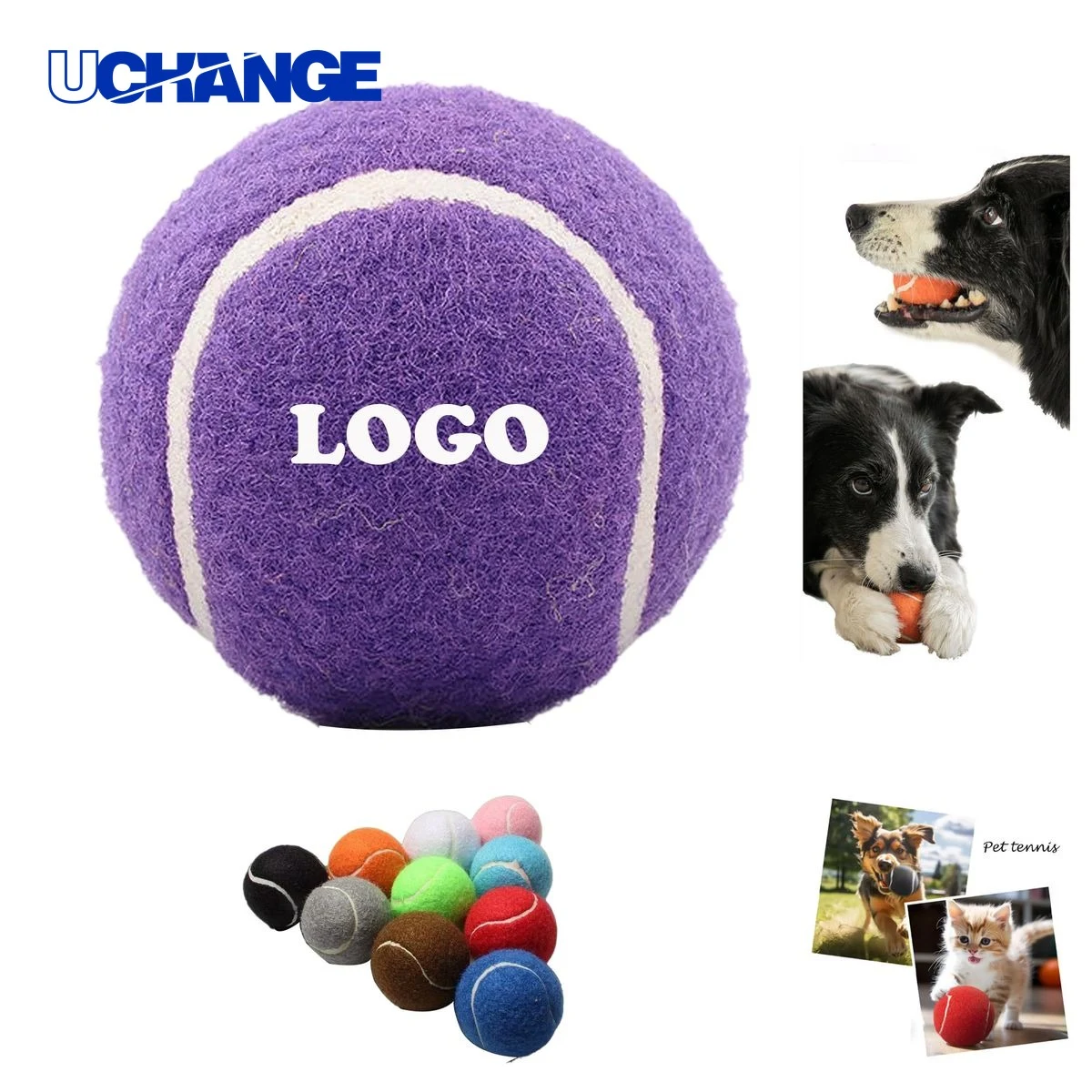Custom Pet Ball for Exercise and Fetch Games 1