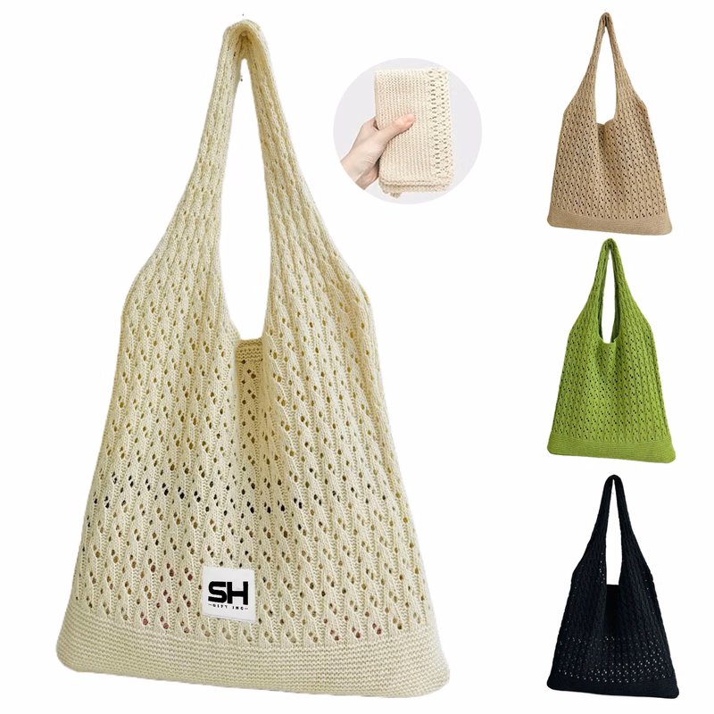 Summer Beach Knitted Handbag