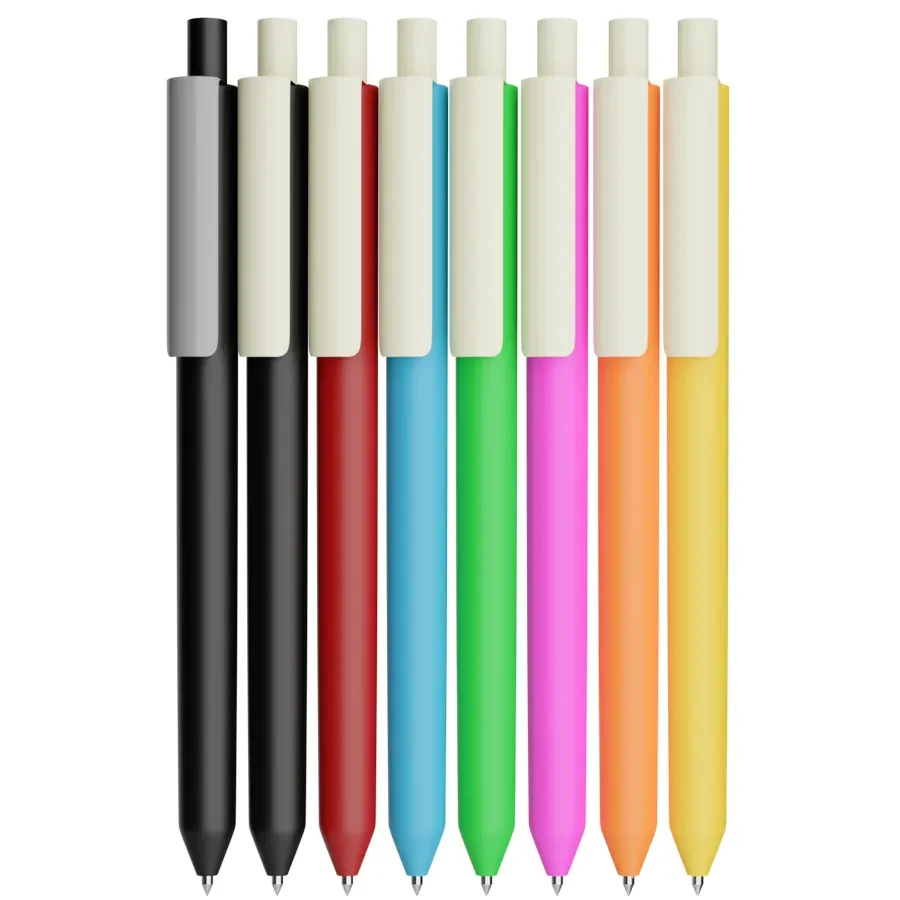 Basic Retractable Plastic Ball Pen 1
