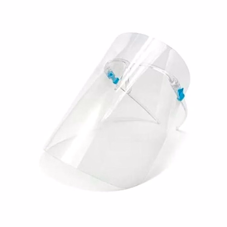 Clear Face Shields - Anti-Fog 7.75" x 10" Glasses Included