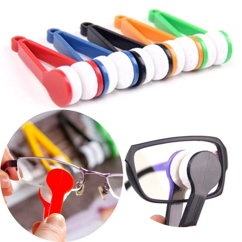 Eye Glasses Lens Cleaner Soft Brush Cleaning Tool 1