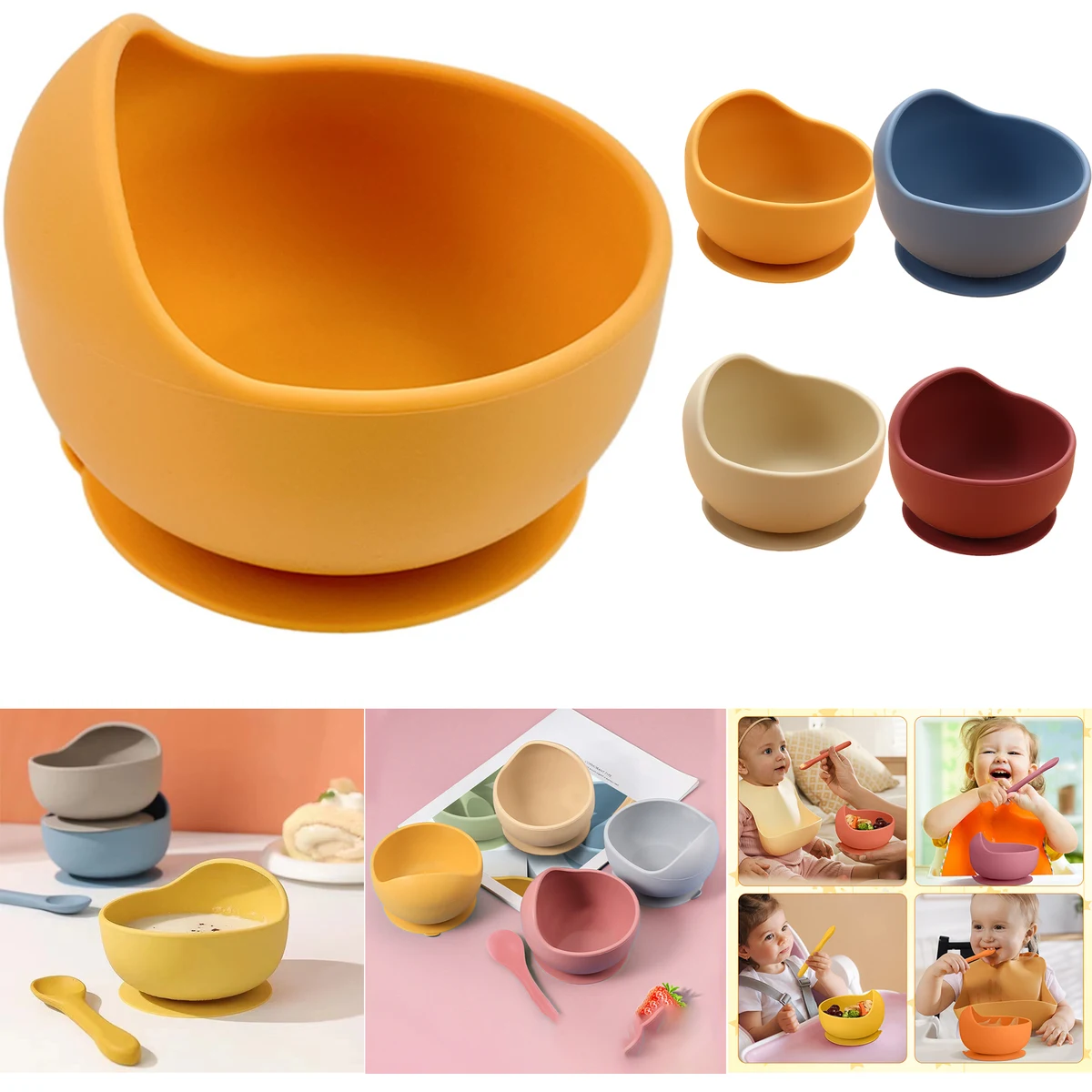 Silicone Suction Bowls 1