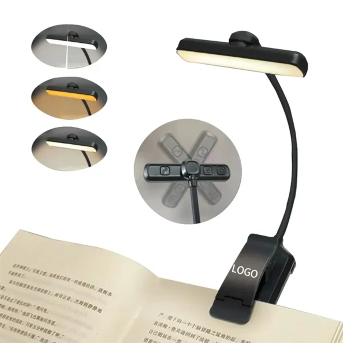 Rotating protection book light
eye 1