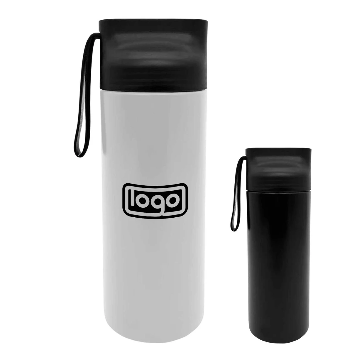 20oz Stainless Steel Vacuum Insulated Bottle, custom water bottle with logo imprint 1